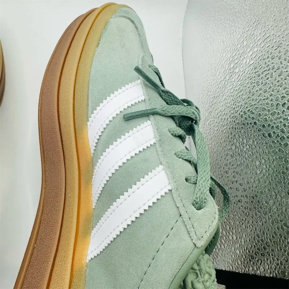 Adidas Gazelle Bold W Green Suede ID6998 | Women’s Size 7 US | New